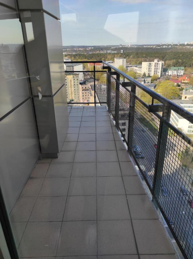 Luxury Apartment In Skyscraper Vilnius Luaran gambar